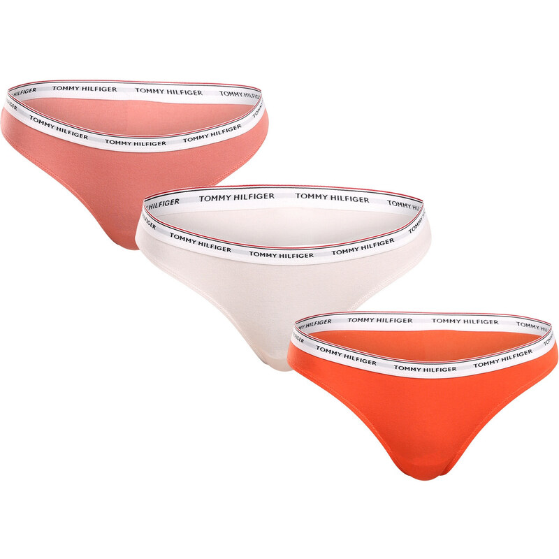 3PACK dámske tangá Tommy Hilfiger viacfarebná (UW0UW04894 0VG) 56392826