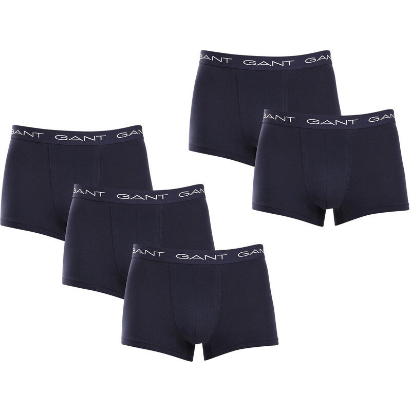 Poškodený obal - 5PACK pánske boxerky Gant modré (900015003-410) 68456382