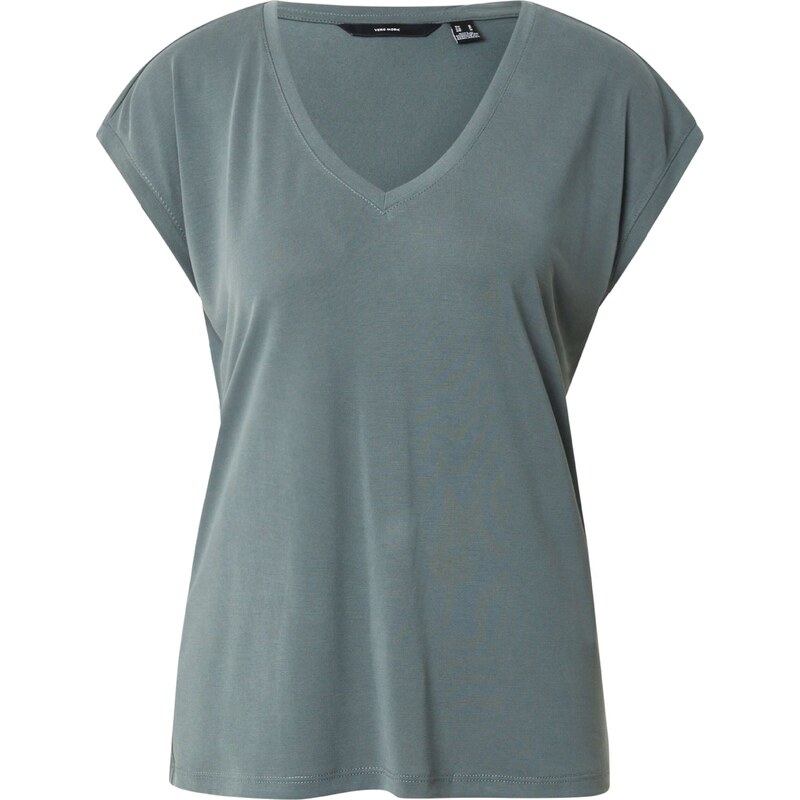 VERO MODA Tričko VMFilli smaragdová 56408100