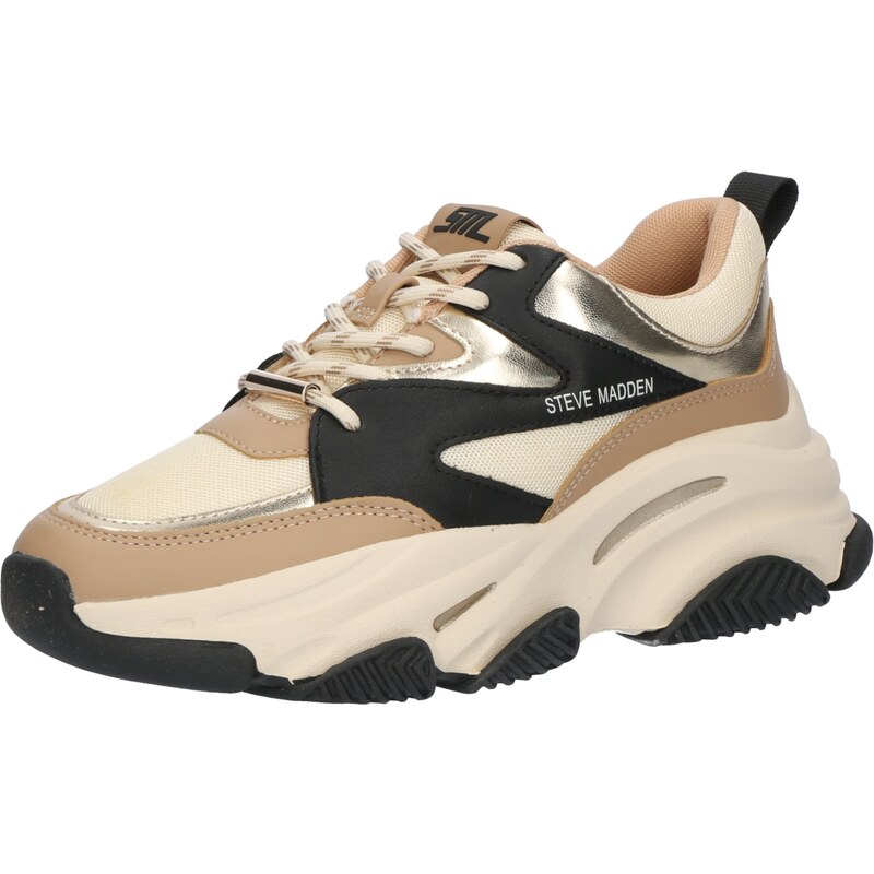 STEVE MADDEN Nízke tenisky Progressive béžová / svetlohnedá / čierna / 65693983