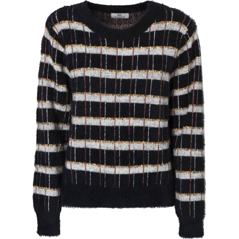 Influencer Sveter nebielená / čierna 56407761