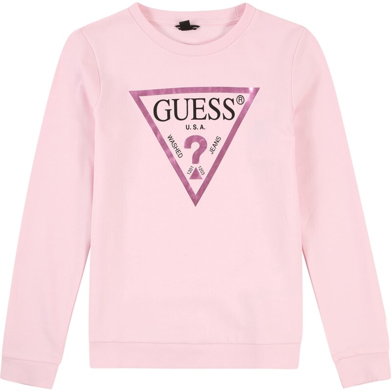 GUESS Mikina ružová / purpurová / čierna 56425607