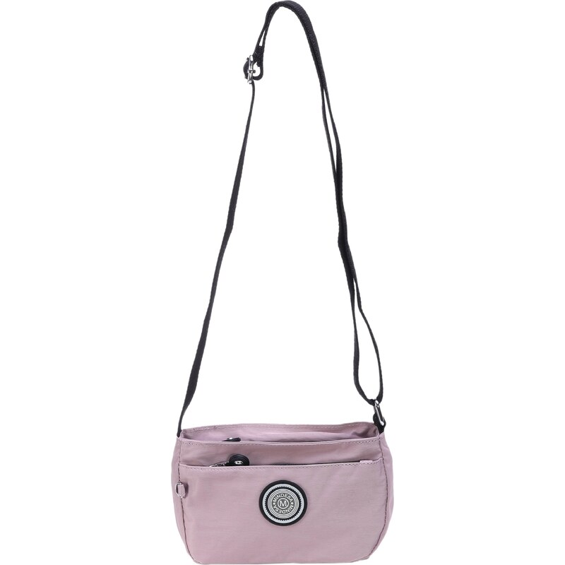 Mindesa Taška cez rameno svetlosivá / svetlofialová / čierna 56424492