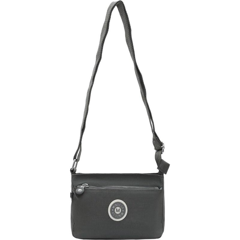 Mindesa Taška cez rameno tmavosivá / biela 65872944