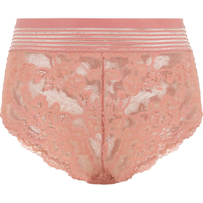 LASCANA Nohavičky staroružová / biela 57017709