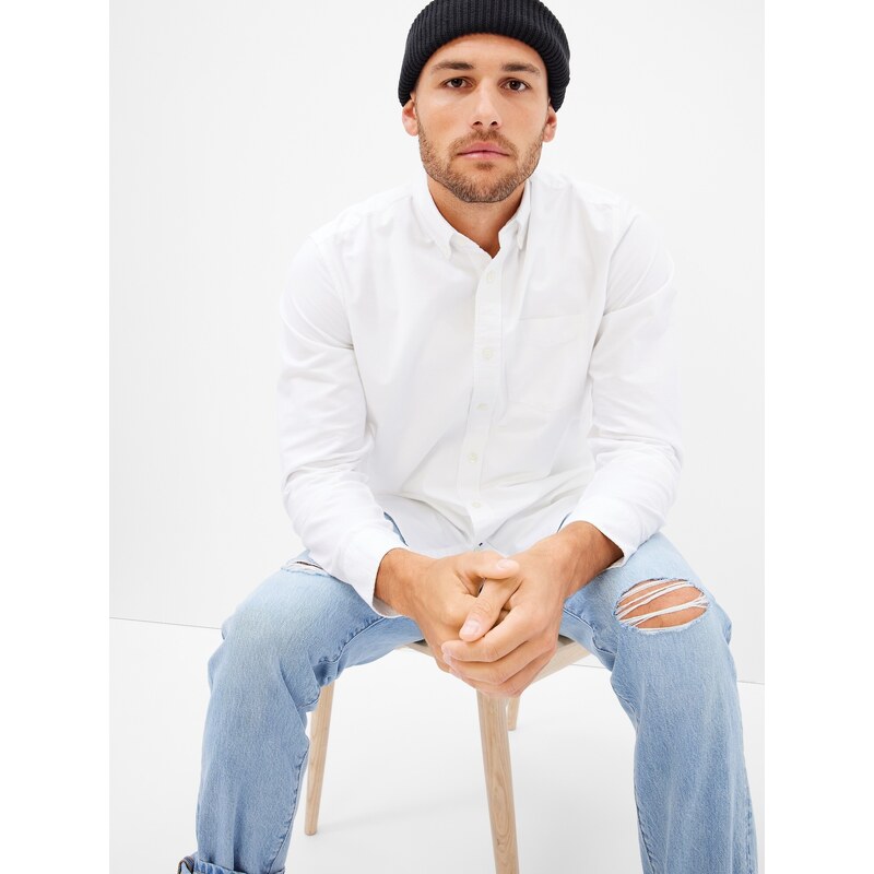 GAP Pánska košeľa Standard Oxford 422488-04 66268218