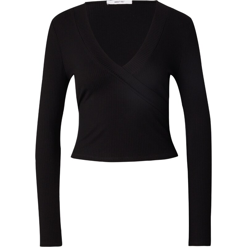 ABOUT YOU Tričko Cassia čierna 25319629