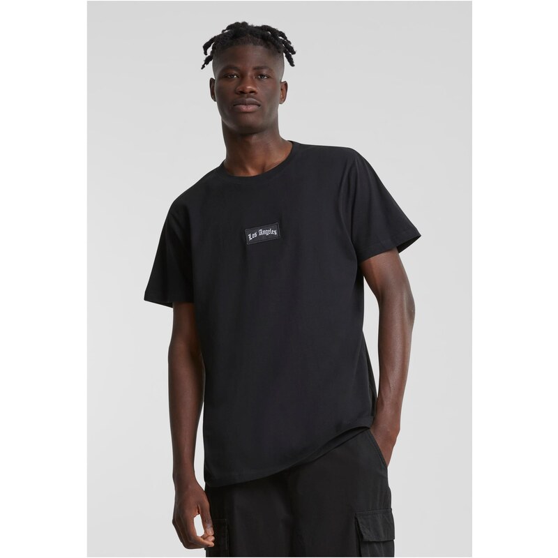 Mister Tee Mens T-shirt LA Sketch Patch black 51129667