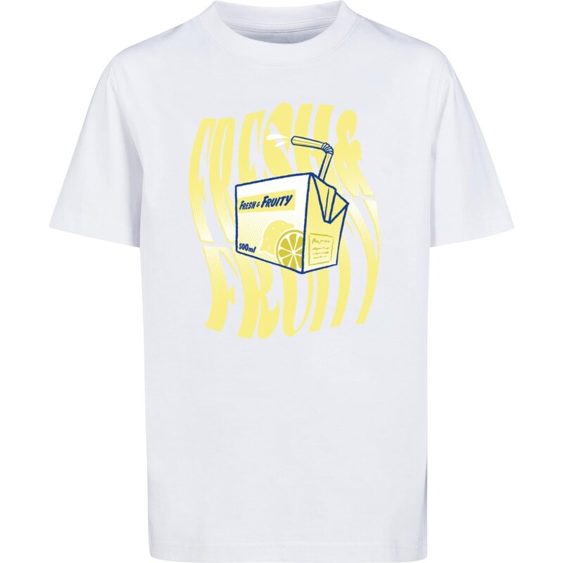 E-shop Mister Tee Childrens T-shirt Fresh And Fruity white