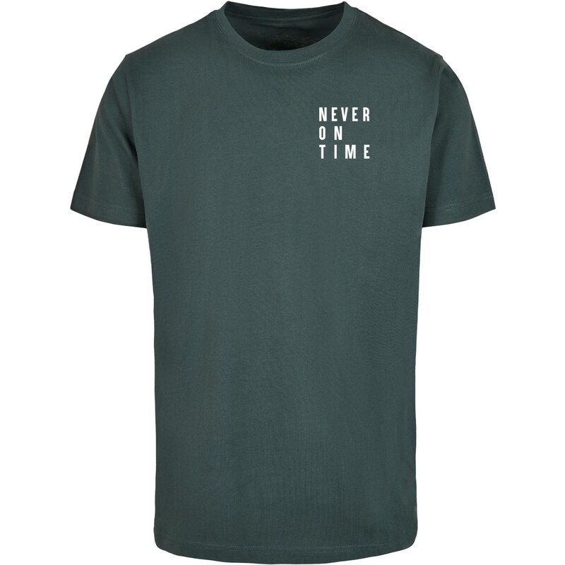 Mister Tee Mens T-shirt Never On Time green 56466474