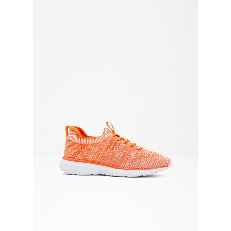bonprix Tenisky slip on, z mäkkého materiálu, farba oranžová 49697916