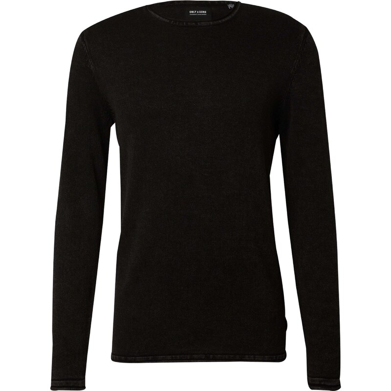 Only & Sons Sveter ONSGarson čierna melírovaná 16939687