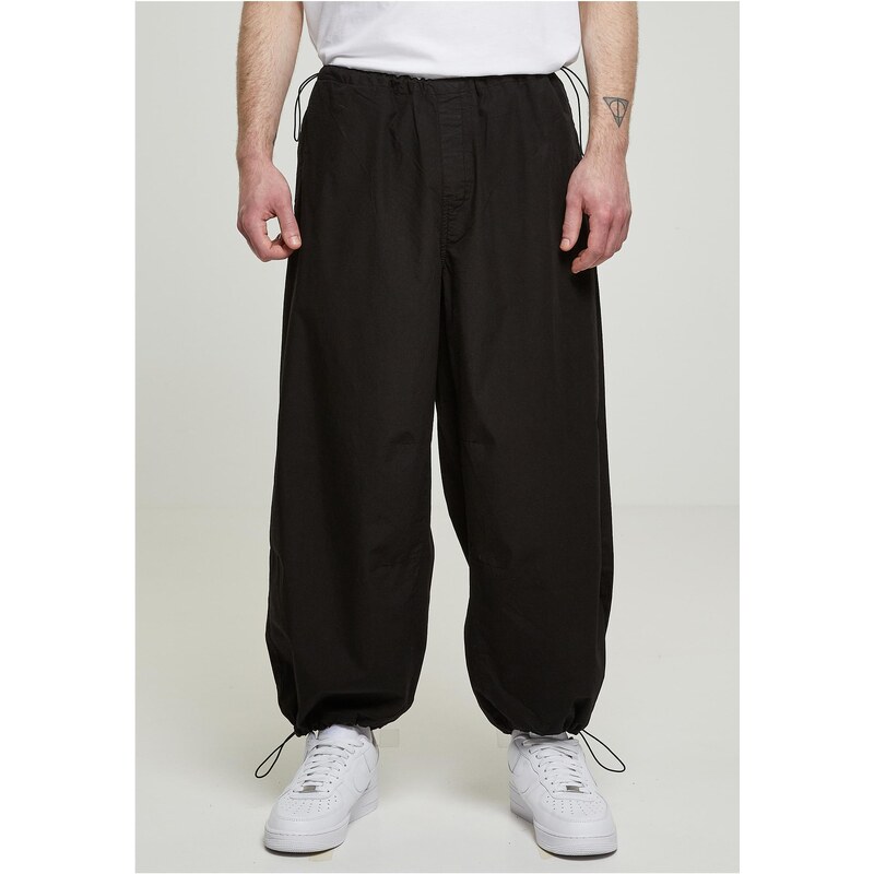 Urban Classics Mens pants Popline Parachute black 56521524