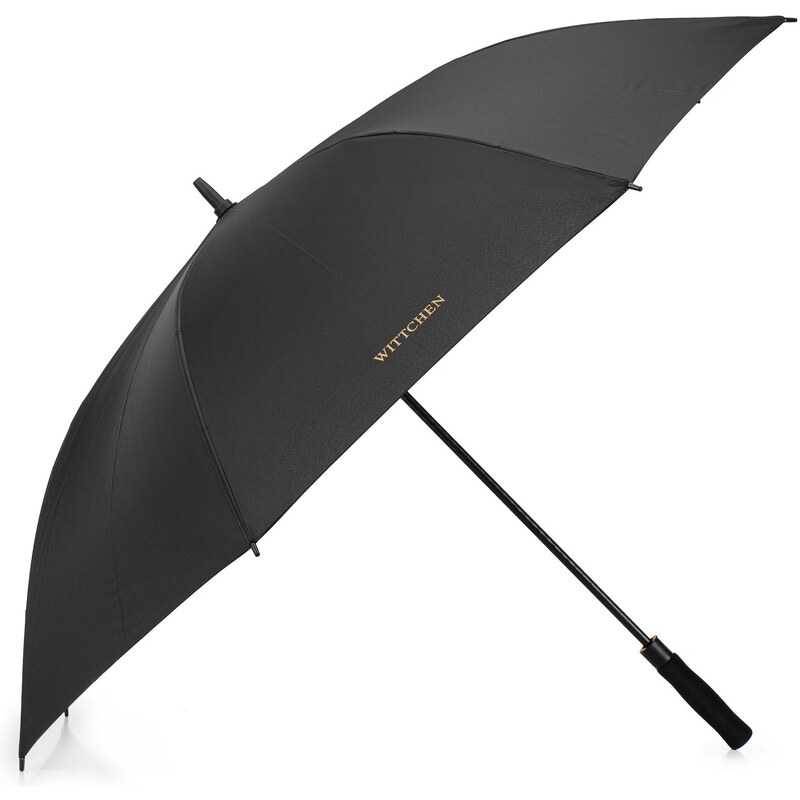Wittchen Poloautomatický dáždnik s puzdrom čierny PA-7-120-1A 56506269
