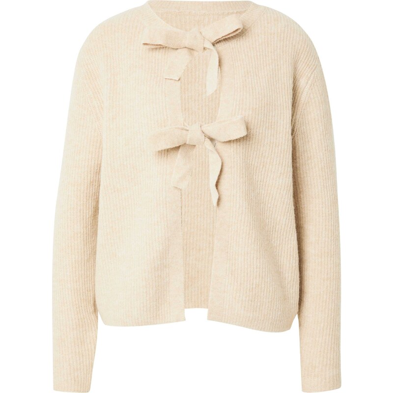 PIECES Kardigán Silly béžová 58421572