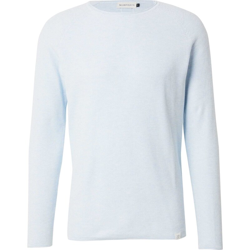 NOWADAYS Sveter Honeycomb tmelová / svetlomodrá / čierna 48329640