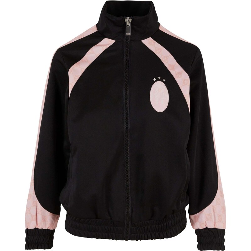 Pequs Tepláková bunda ružová / pastelovo ružová / čierna 65843404