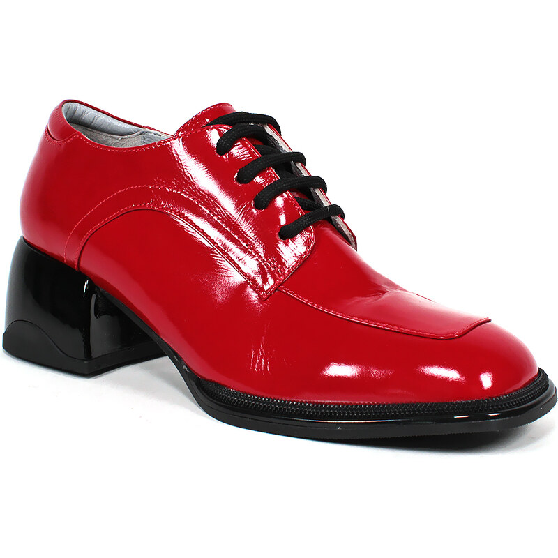 Secretshoes Poltopánky na hrubom opätku 56545447