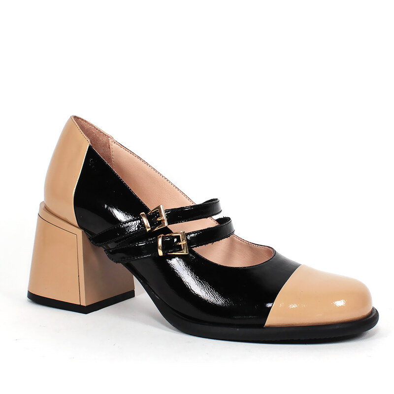 Secretshoes Elegantné poltopánky s remienkom 56545449