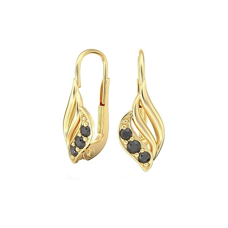 Žatecký Zlaté dámske náušnice 2359/Z/C 33105559