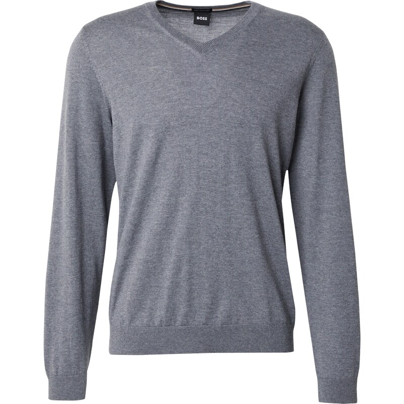 BOSS Sveter Melba sivá melírovaná 32789359