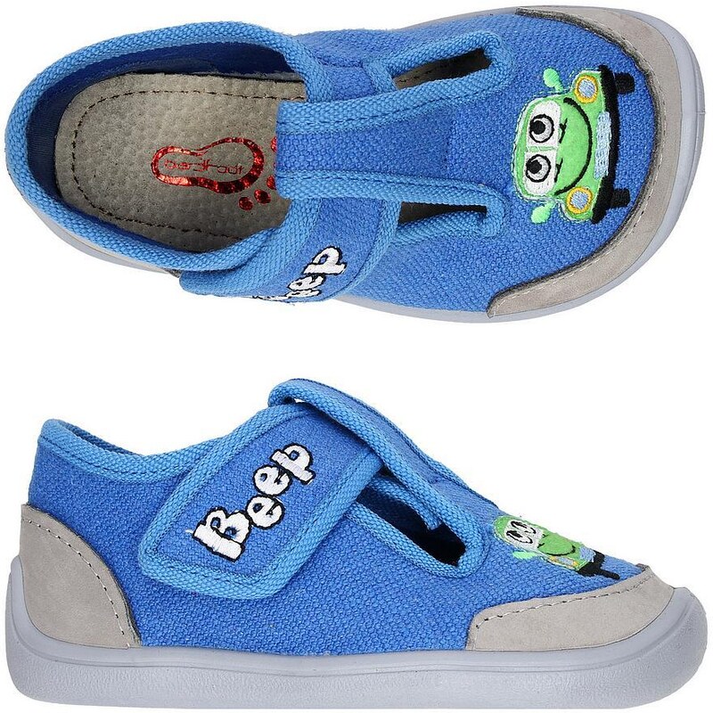 Barefoot papučky Bar3foot Elf Texas 2BE8/3R 56784589