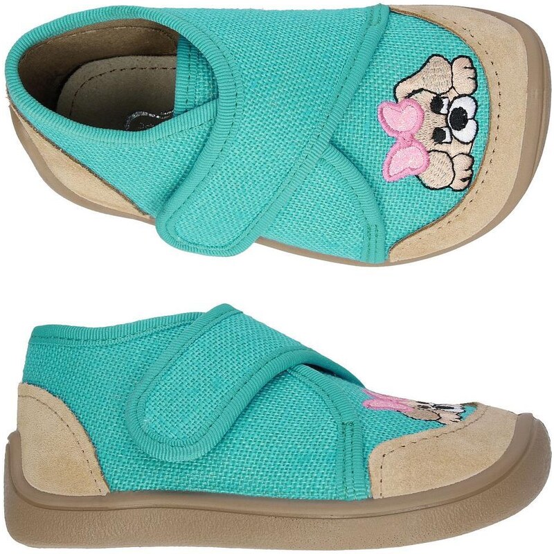 Barefoot papučky Bar3foot Elf Pascal 2BE4/N45 56784584