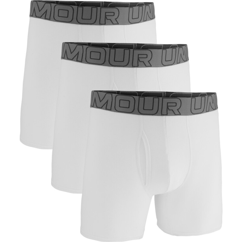 Under Armour Performance Cotton 6inches-3pack WHITE 56571941