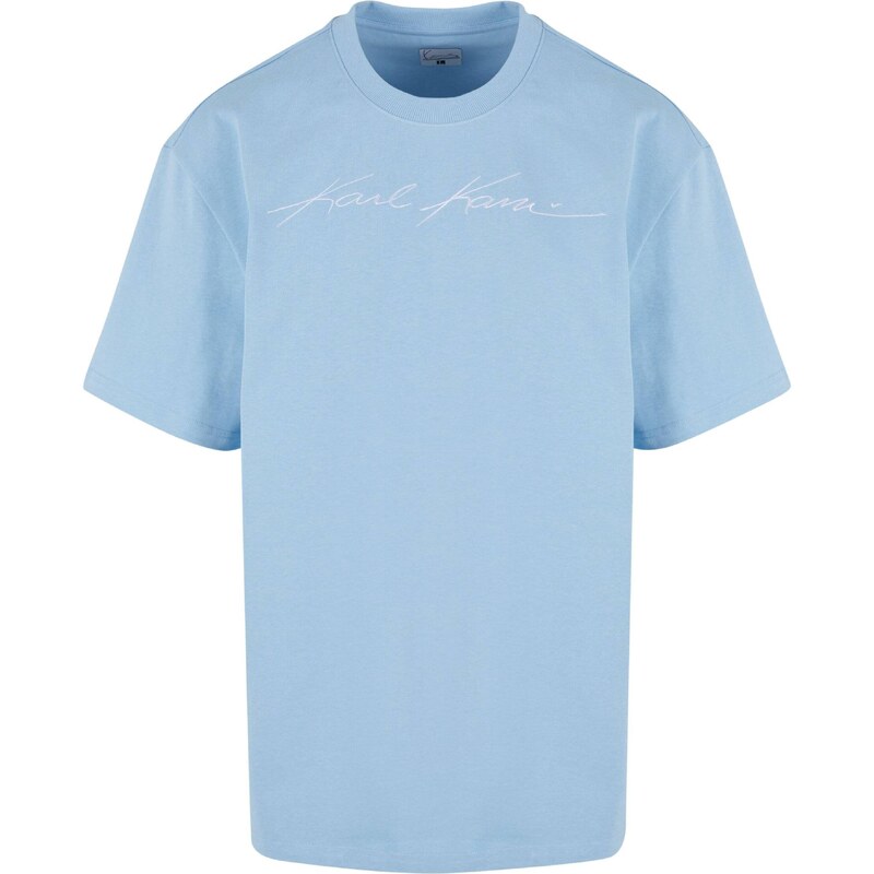 Karl Kani Tričko svetlomodrá / biela 56573040