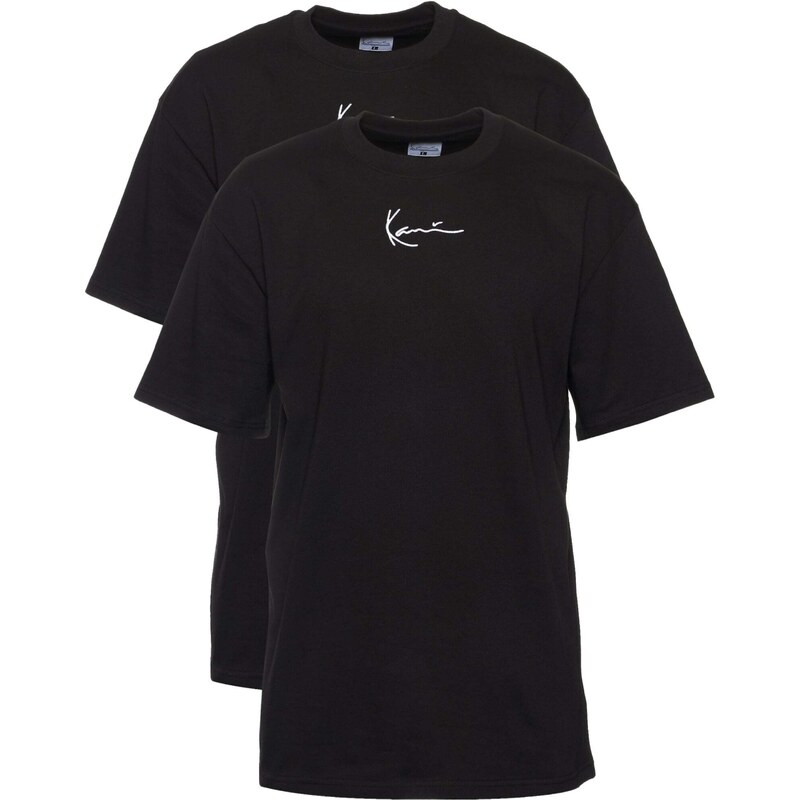 Karl Kani Tričko KM234-061-1 čierna / biela 56573514