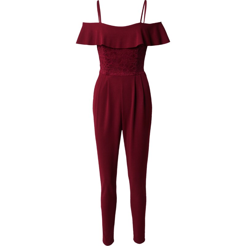 WAL G. Overal vínovo červená 58421414