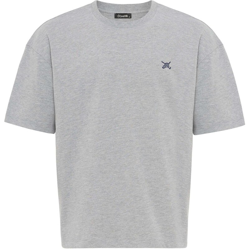 Cool Hill Tričko námornícka modrá / sivá melírovaná 56609407