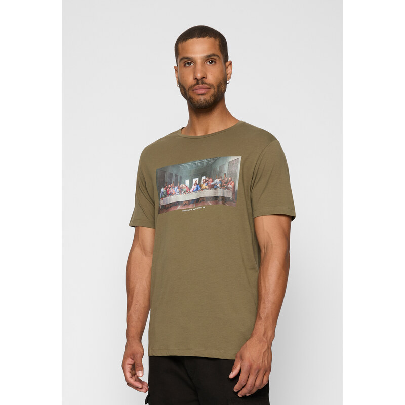 Mister Tee Cant Hang With Us Olive Tee 57752829