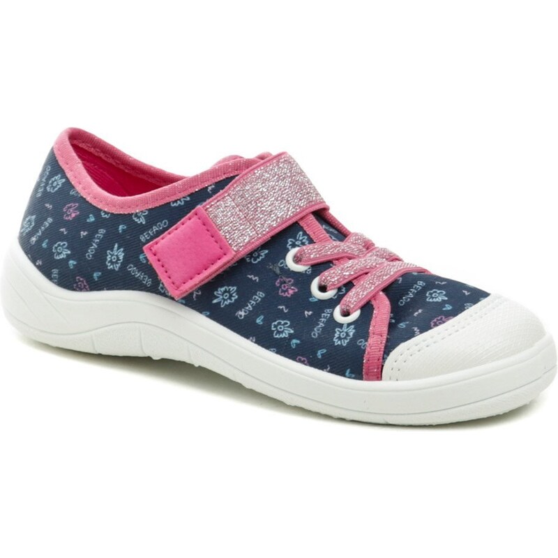 Befado 351y021 modro ružové detské tenisky 56595199