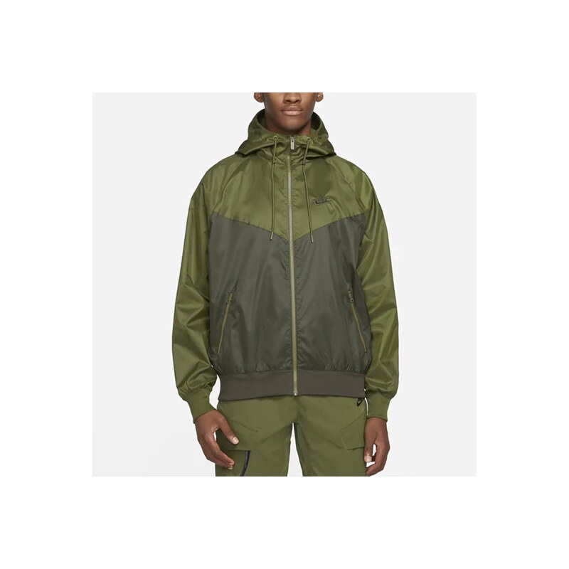Nike Sportswear Windrunner Mens Hooded Jacket GREEN 56599737