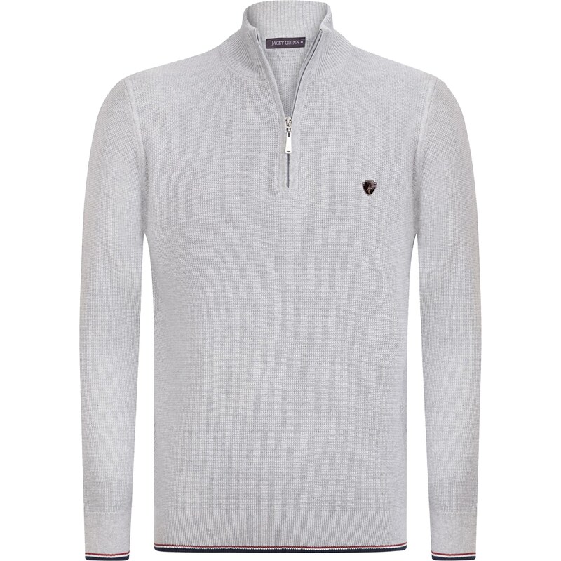 Jacey Quinn Sveter sivá 56627653