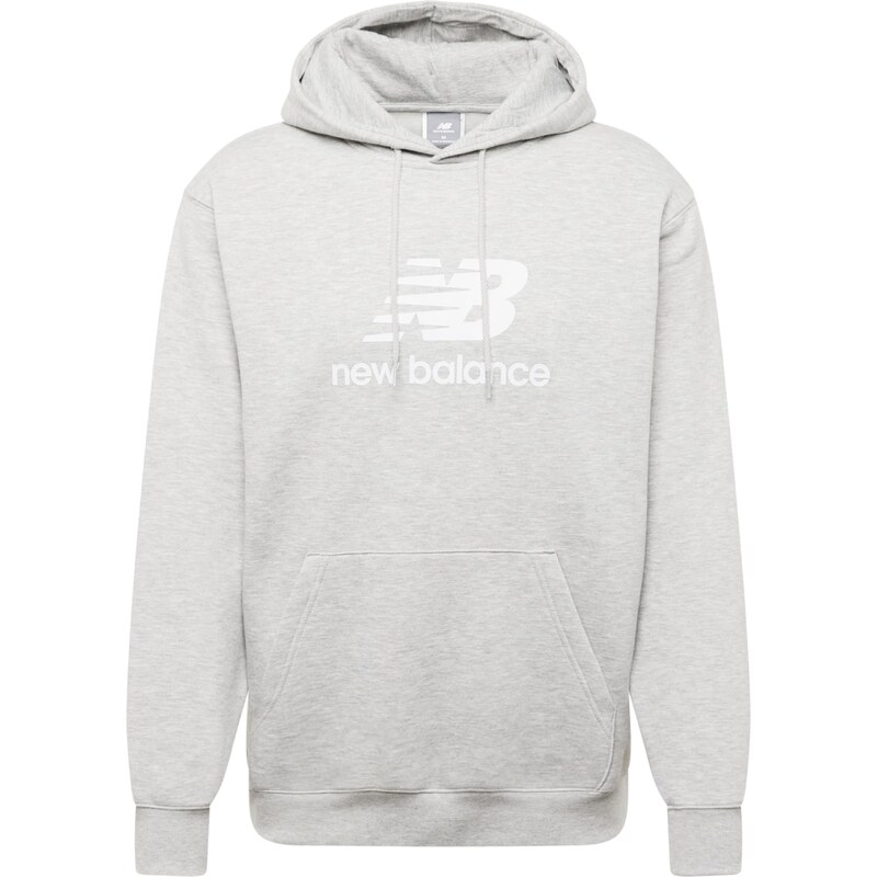 new balance Mikina Essentials sivá melírovaná / biela 67250974