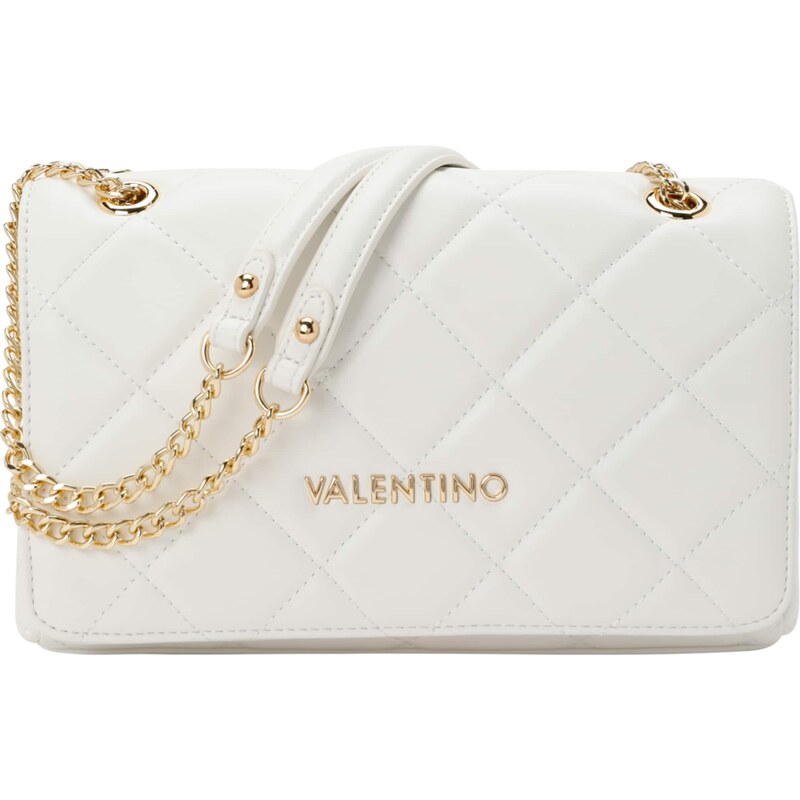 VALENTINO Taška cez rameno Ocarina zlatá / biela 56606486