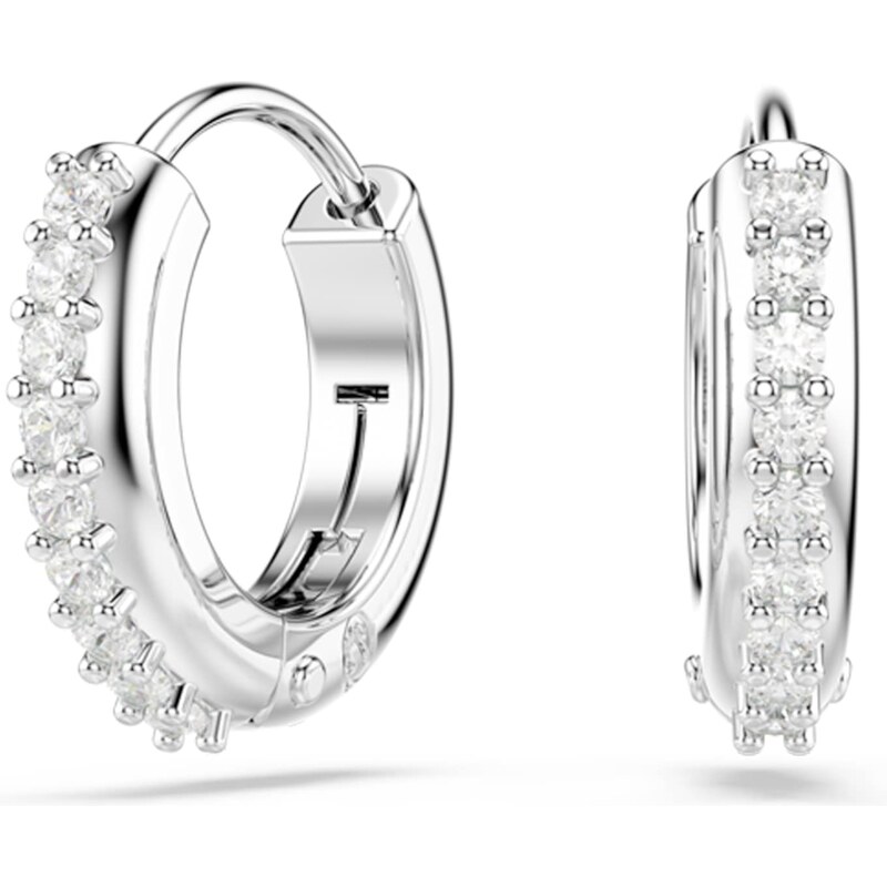 Swarovski Náušnice Matrix strieborná / priehľadná 56606631