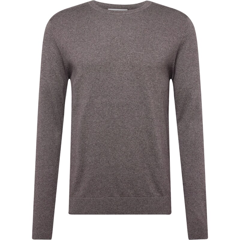 SELECTED Sveter SLHBerg tmavohnedá 56606185