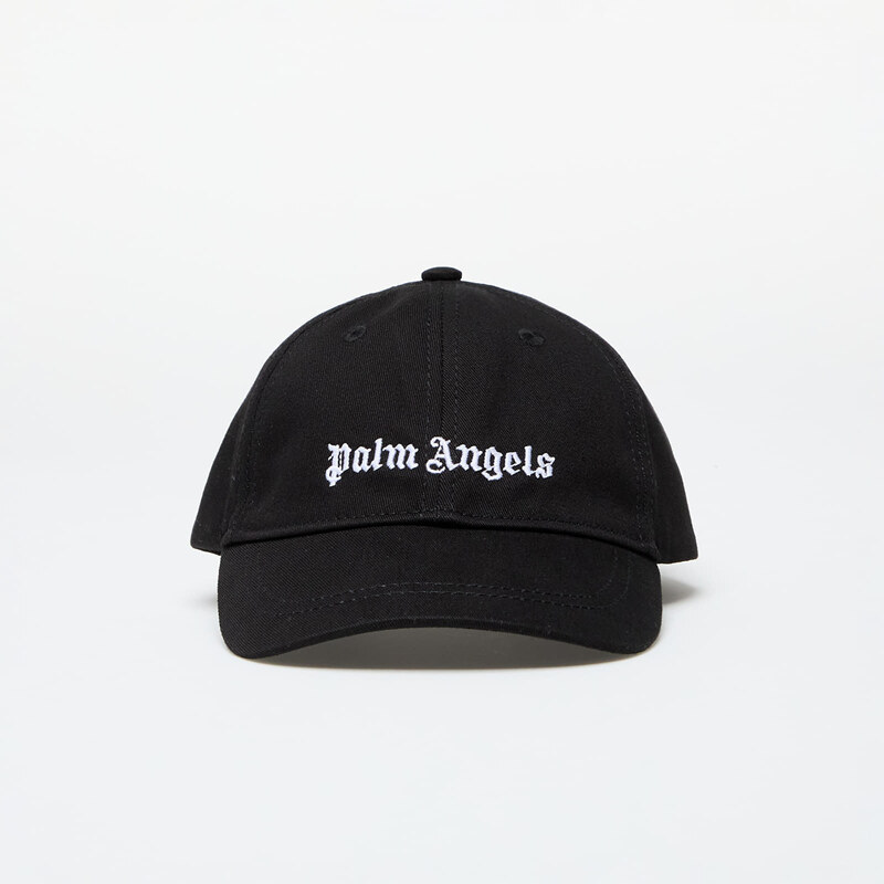 Palm Angels Kids Logo Baseball Cap Black/ White I 56609604