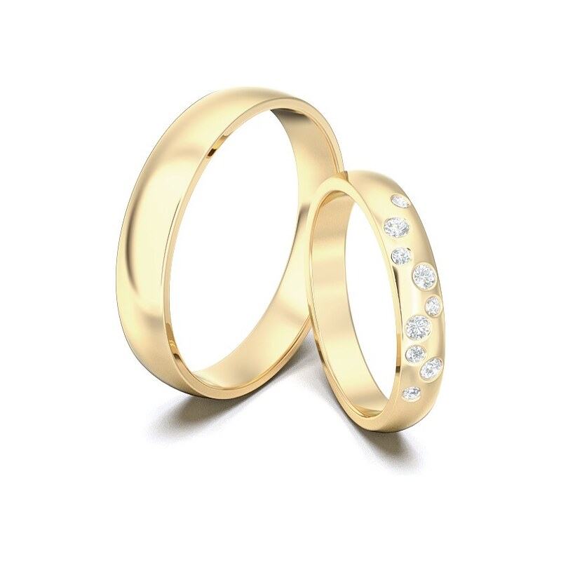 Zlaté svadobné obrúčky 2014112/ZX 53462120
