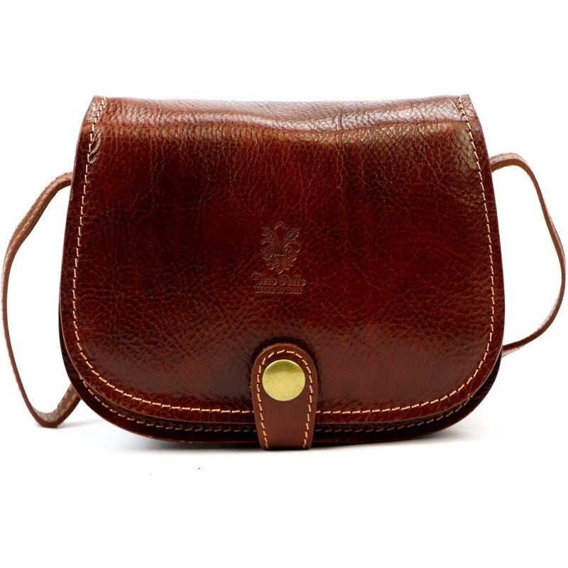 Florence Kožená kabelka Florence Irma hnedá 56610605