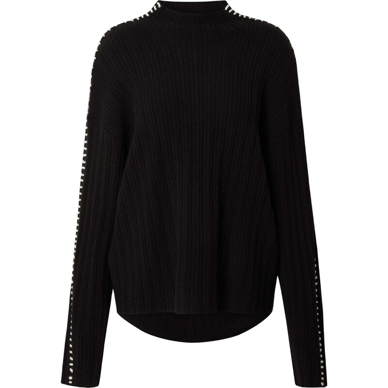 LeGer by Lena Gercke Sveter Ronja čierna / biela 58370877