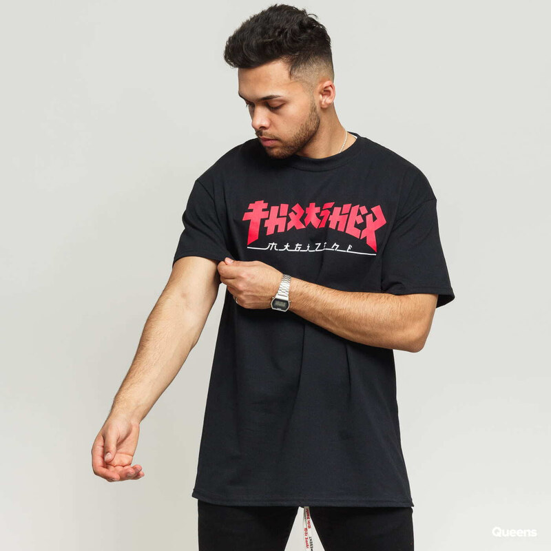 Tričko Thrasher Godzilla Tee Black XL 57850095