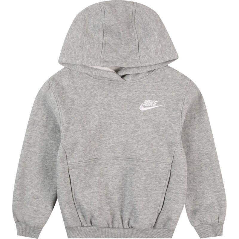 Nike Sportswear Mikina CLUB FLEECE sivá melírovaná / biela 57349532