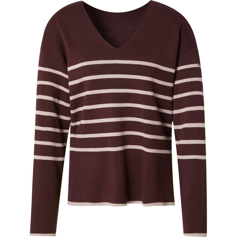 VILA Sveter VIOstria nebielená / hnedá 58498544