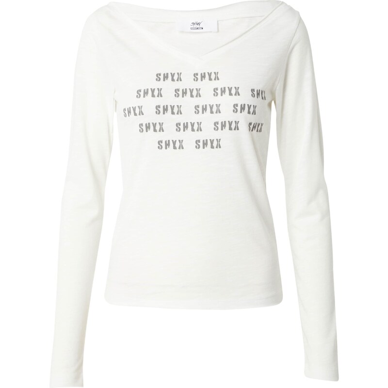 SHYX Tričko sivá / biela 59665864