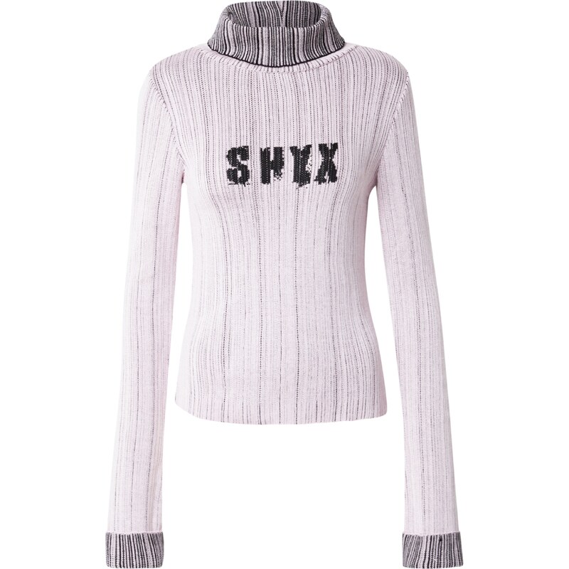 SHYX Sveter ružová / čierna 58422734