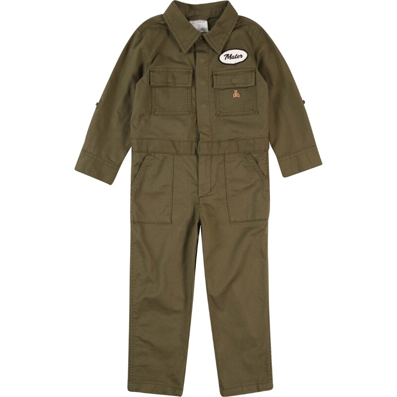 GAP Overal olivová / červená / čierna / šedobiela 62224487